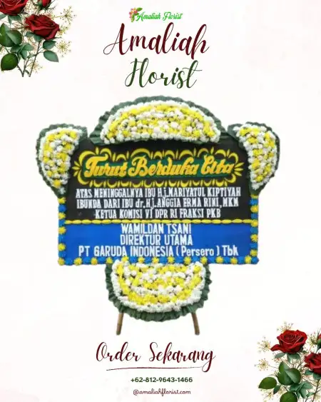 Papan Bunga Duka Kalirahayu